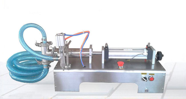 單頭半自動液體灌裝機